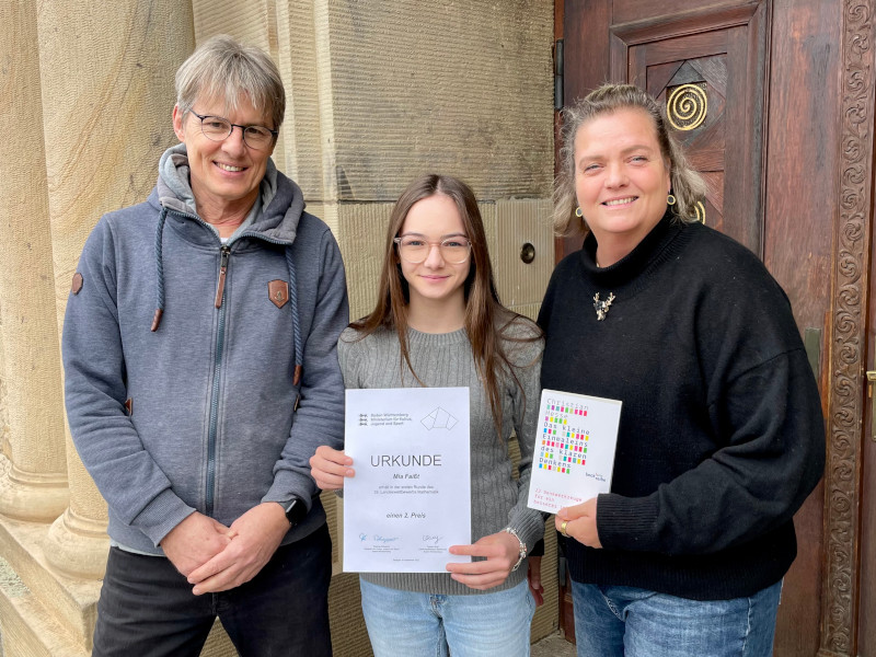 Herr Brinken, Mia Faißt und Frau Tschentschel